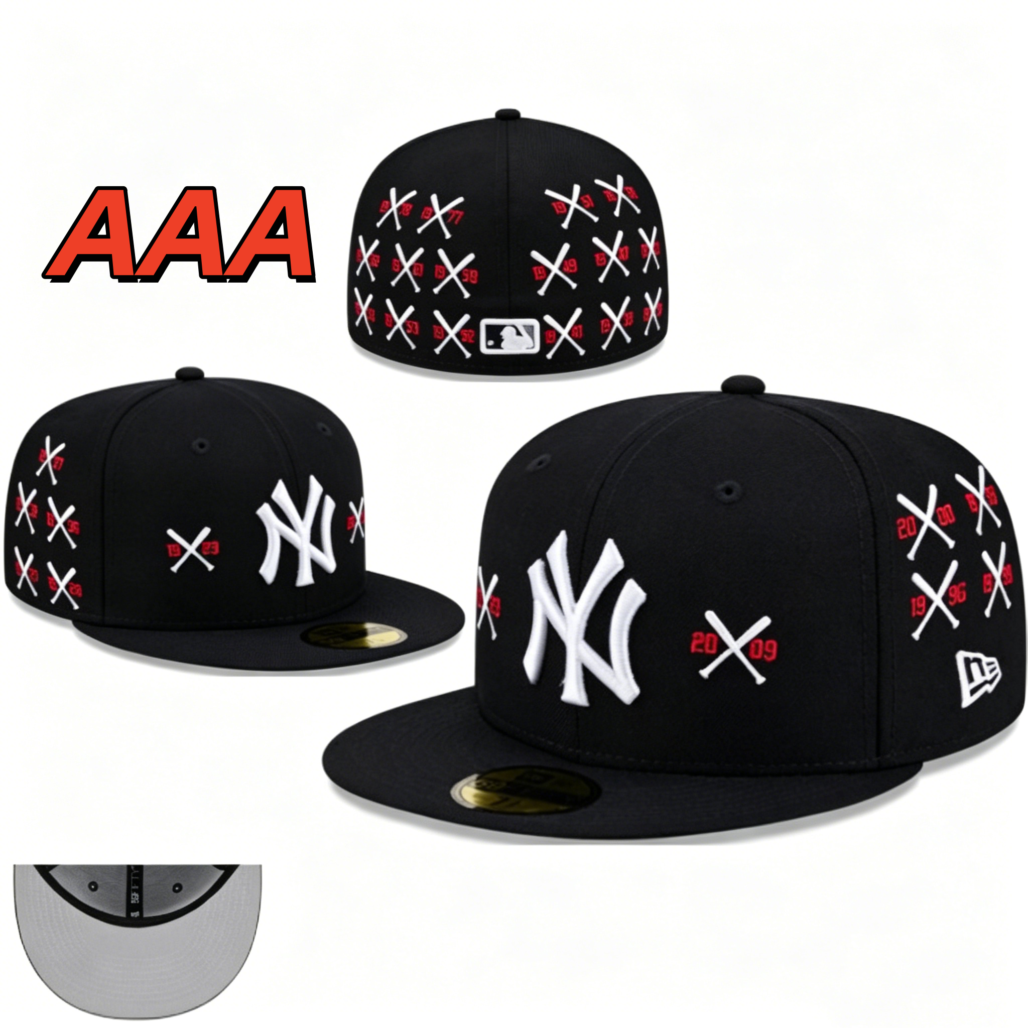 Sombrero de ala plana AA09 — Sombrero de ala plana AA09